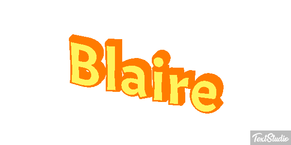 Blaire Efekt tekstowy