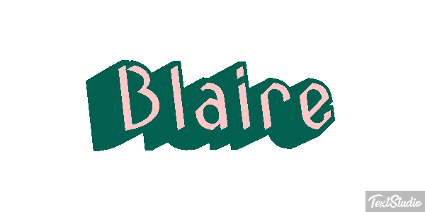 Blaire Efekt tekstowy