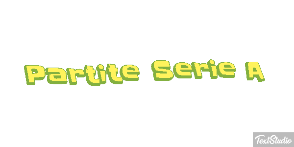 Partite Serie A Efeito do texto