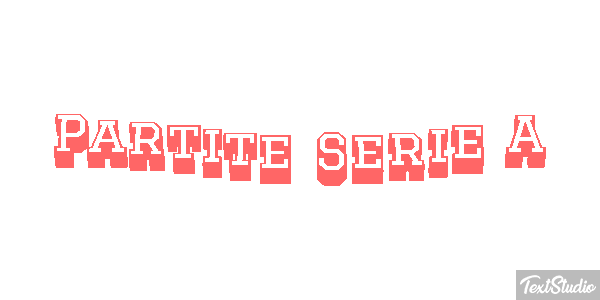 Partite Serie A Efeito do texto