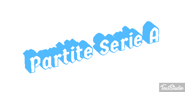 Partite Serie A Efeito do texto