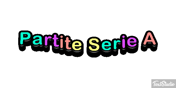 Partite Serie A Efeito do texto
