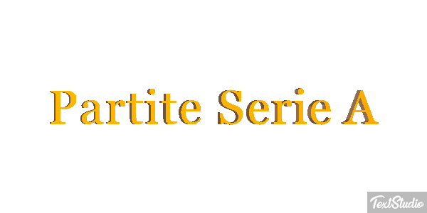 Partite Serie A Efeito do texto