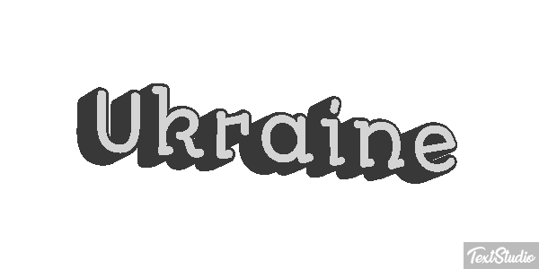 Ukraine Effetto testo
