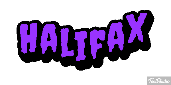 Halifax Текстовый эффект