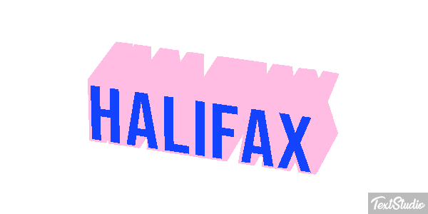 Halifax Текстовый эффект