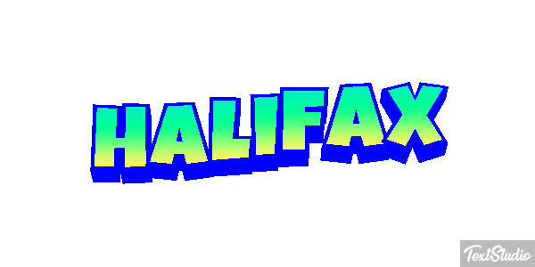 Halifax Текстовый эффект