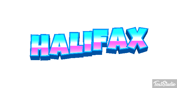 Halifax Текстовый эффект