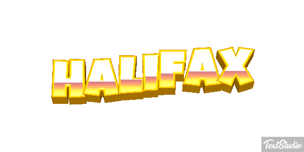 Halifax Текстовый эффект