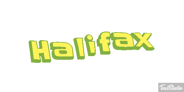 Halifax Текстовый эффект