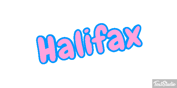 Halifax Текстовый эффект