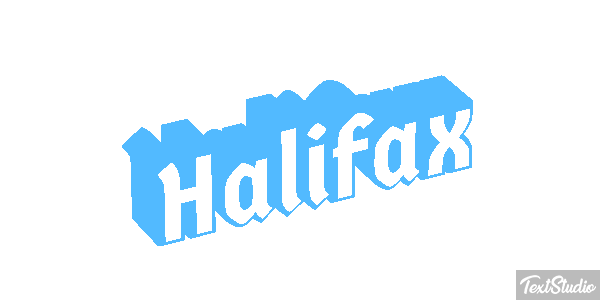 Halifax Текстовый эффект