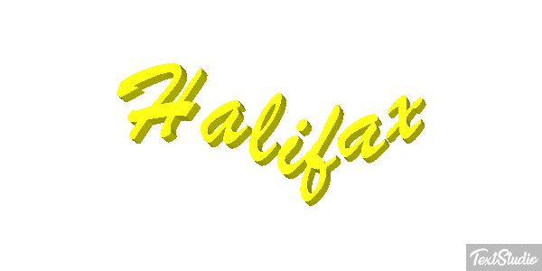 Halifax Текстовый эффект
