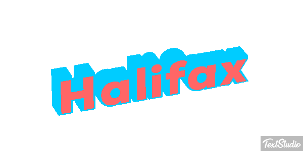 Halifax Текстовый эффект