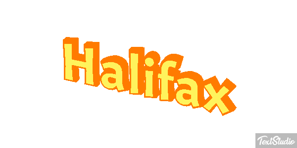 Halifax Текстовый эффект