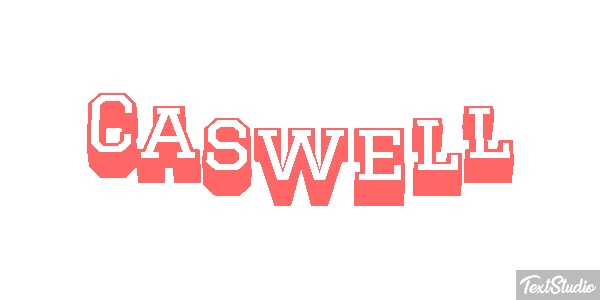 Caswell Texteffekt