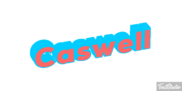 Caswell Texteffekt