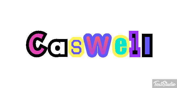 Caswell Texteffekt