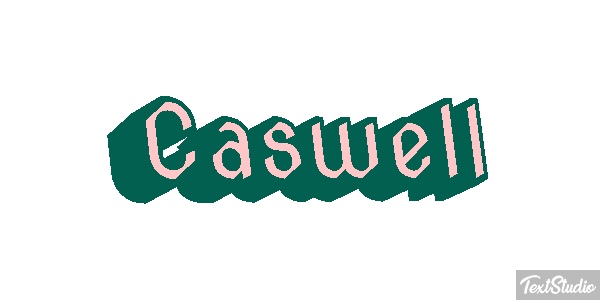Caswell Texteffekt