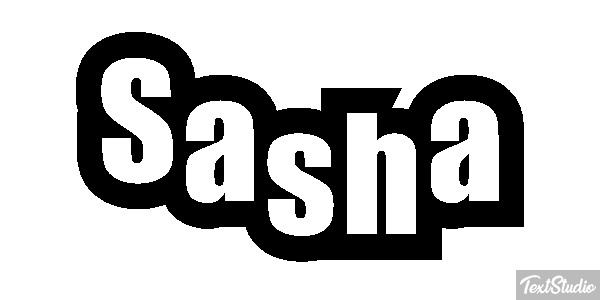 Sasha Efekt tekstowy