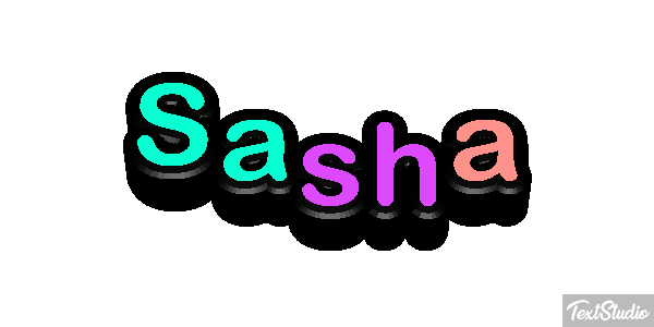 Sasha Efekt tekstowy