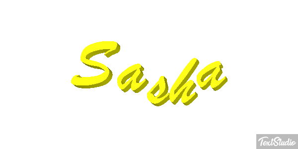 Sasha Efekt tekstowy
