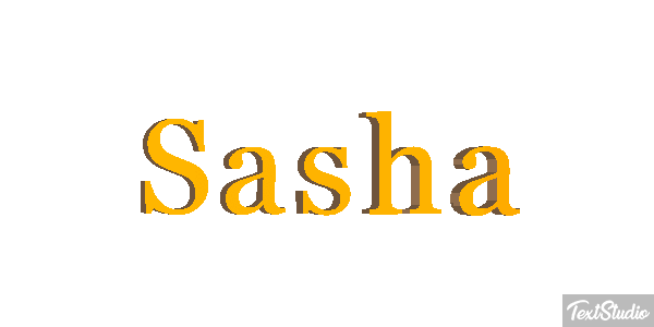 Sasha Efekt tekstowy