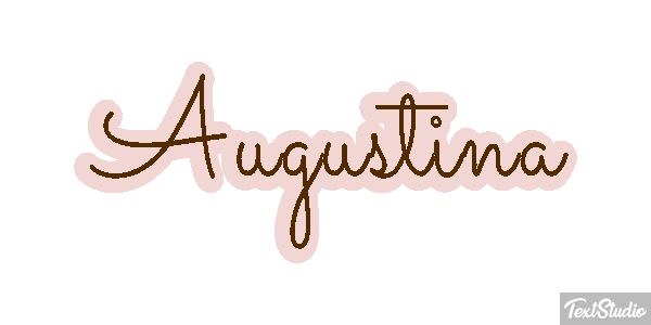 Augustina Text effect