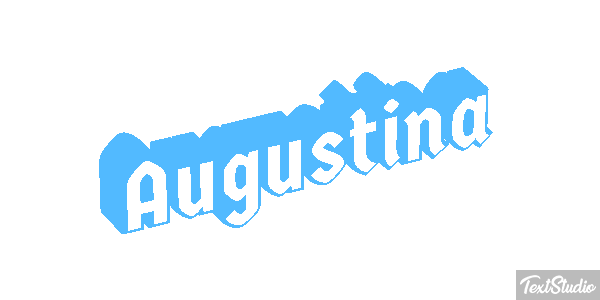 Augustina Text effect