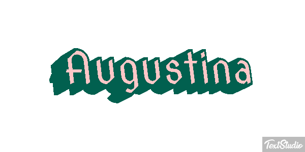 Augustina Text effect