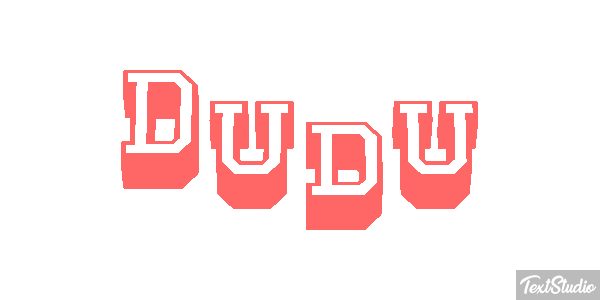 Dudu Effetto testo