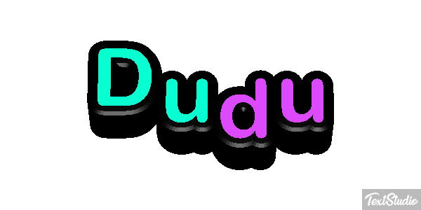Dudu Effetto testo