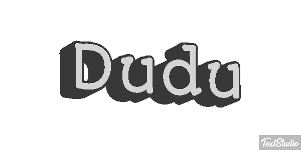Dudu Effetto testo