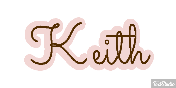 Keith Texteffekt