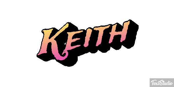 Keith Texteffekt