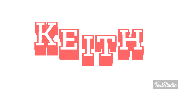 Keith Texteffekt
