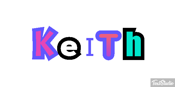 Keith Texteffekt