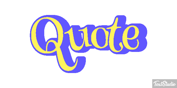 Quote Text effect