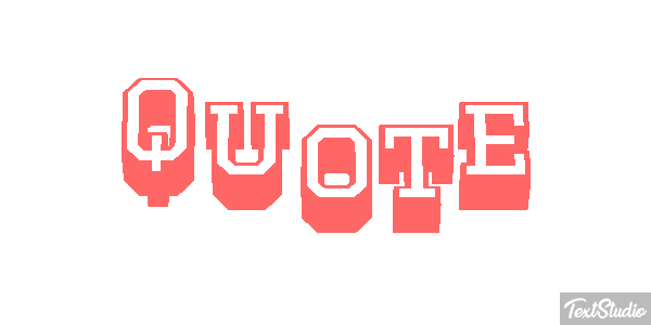 Quote Text effect