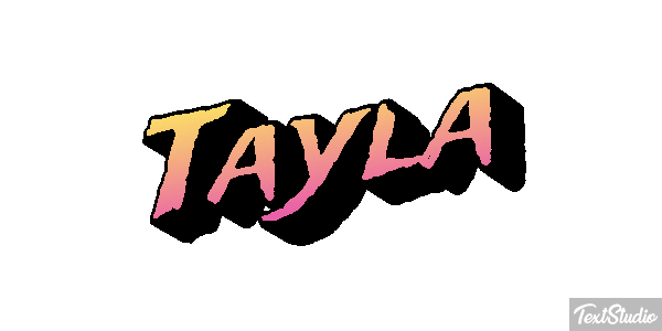 Tayla Text effect