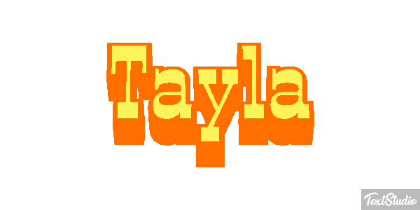 Tayla Text effect