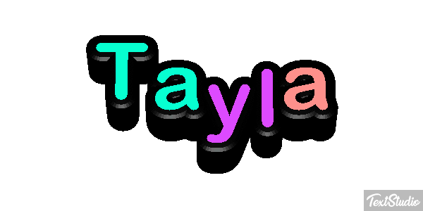 Tayla Text effect
