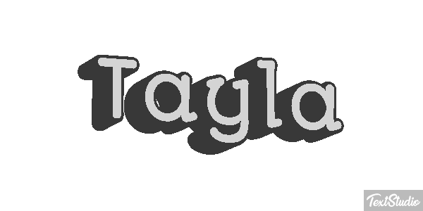 Tayla Text effect