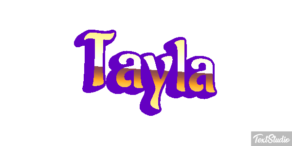Tayla Text effect