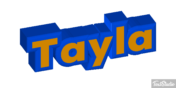 Tayla Text effect