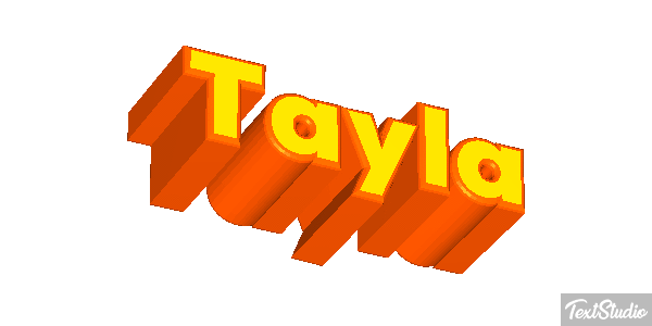 Tayla Text effect