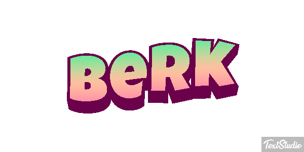 Berk Text effect