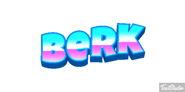 Berk Text effect