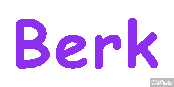 Berk Text effect