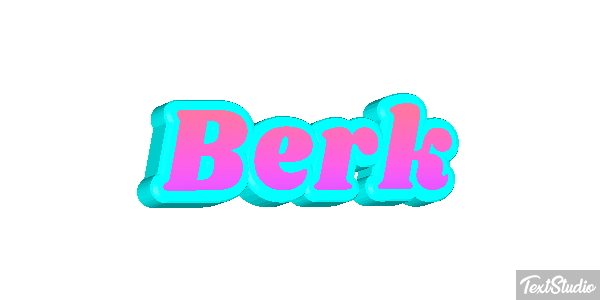 Berk Text effect